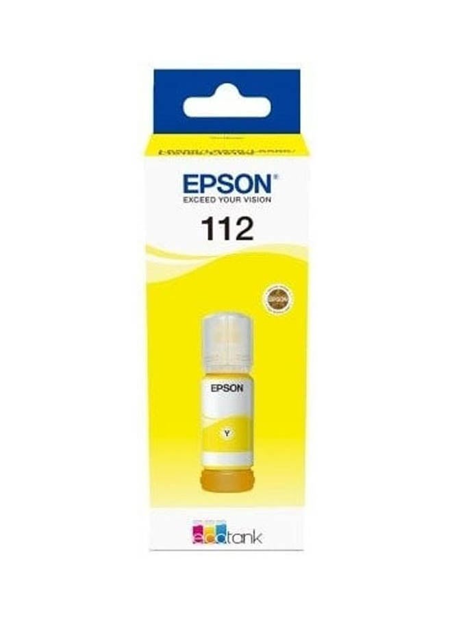 Compare 112 Ecotank Pigment Ink Bottle Yellow at KSA Price