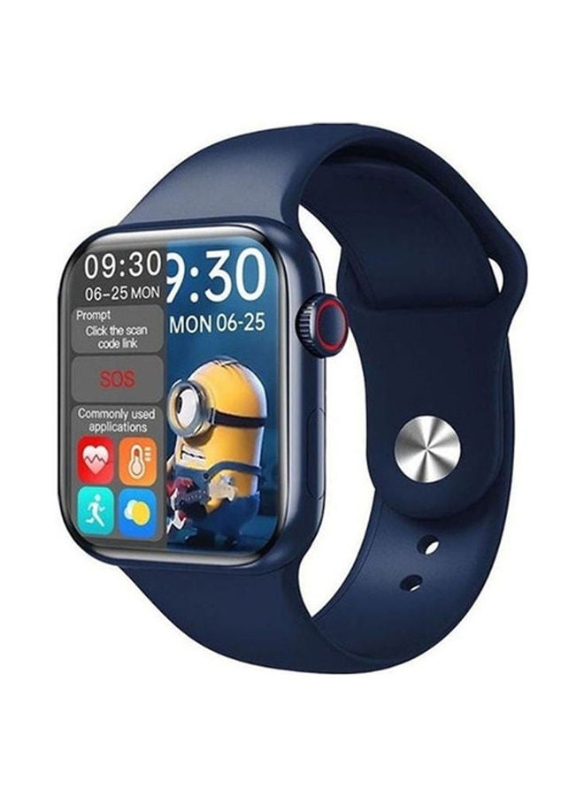 Compare 180.0 mAh HW16 Split Screen Smartwatch With Rotating Side Button Blue at KSA Price