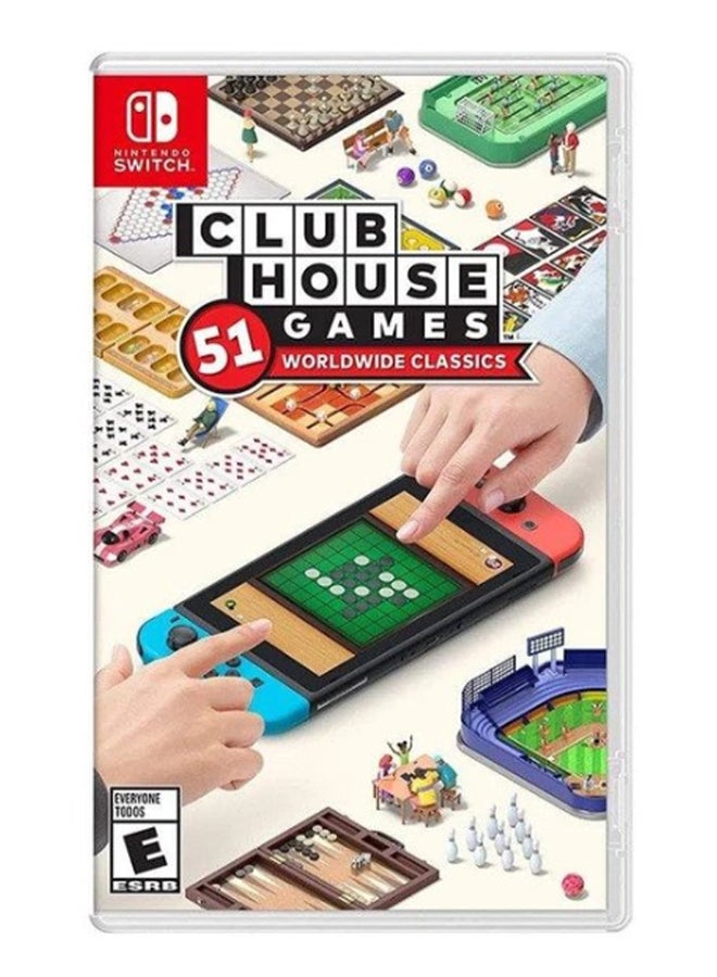 Compare Club House Games 51 Worldwide Classics Intl Version  board_card_casino  nintendo_switch at KSA Price