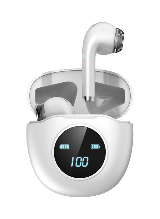 Compare Digital Display Wireless InEar Earbuds With Microphone White at KSA Price