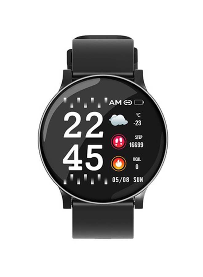 Round Face Smart Watch Black