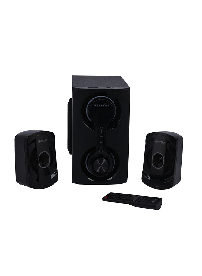 Compare 2.1 CH Home Theater  Multimedia Speaker System  Subwoofe KNMS5199 Black at KSA Price