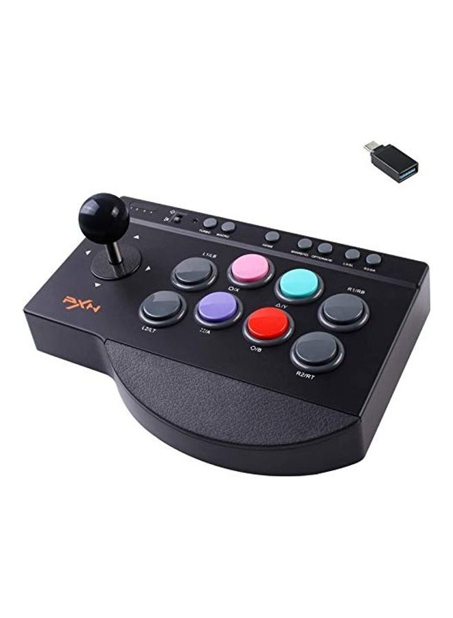 Compare Arcade Game Fighting Wired Joystick With USB Port For PS3PS4Xbox OneNintendo SwitchPC at KSA Price