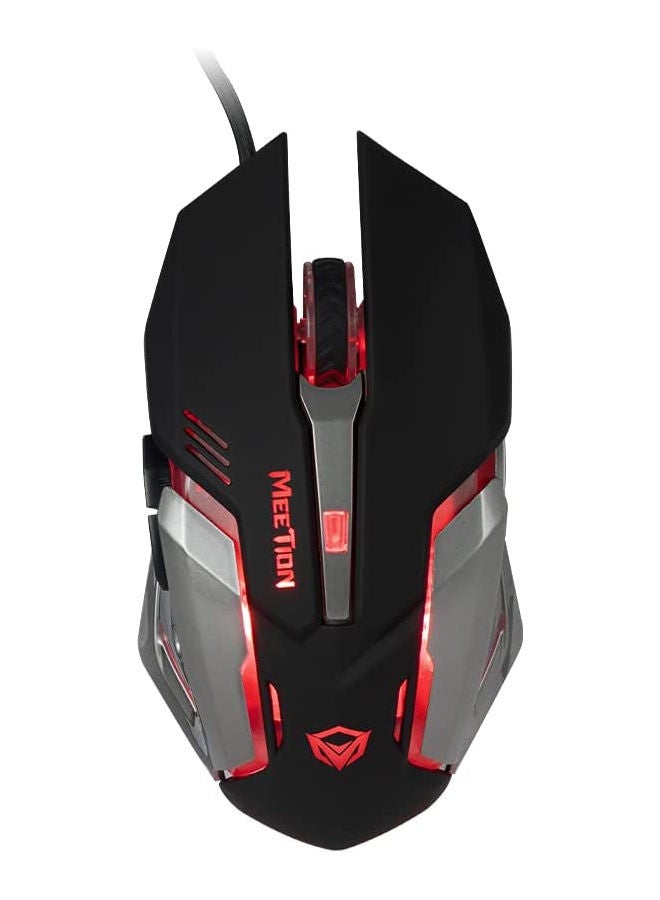 Compare Wired MTM915 Gaming Mouse With 4 Breathing Lights at KSA Price