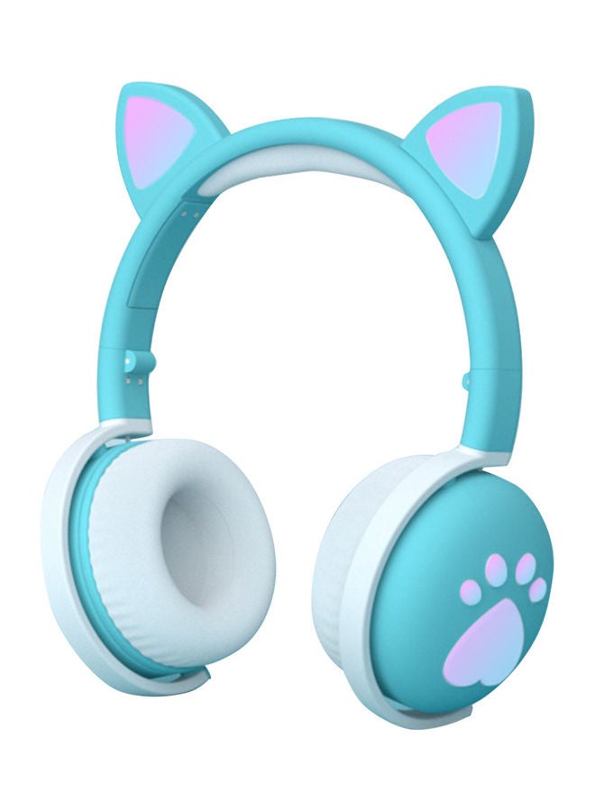 Wireless Headphones Cute LED Cat Ear BT…
