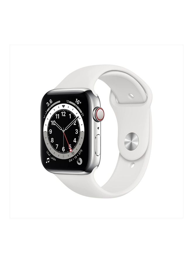 Compare Full Screen Series 6 Smart Watch White at KSA Price