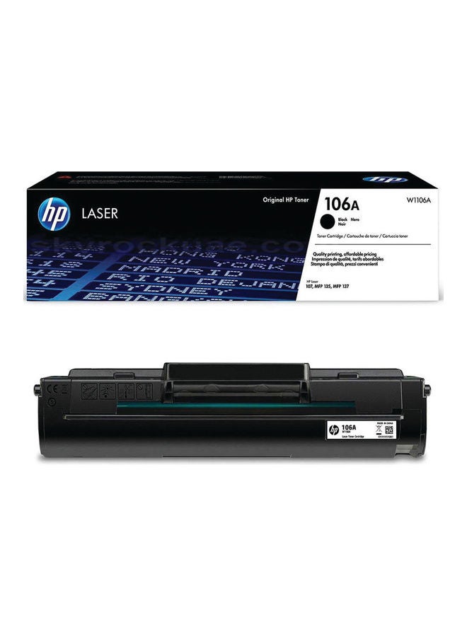 Toner Cartridge For HP Laser 106A Black