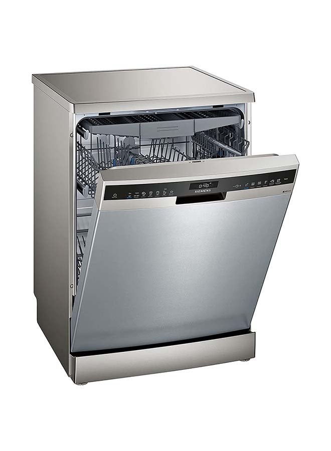 Compare Home Connect Freestanding Dishwasher with 13 Place Settings 2400 W SN25EI38CM silver at KSA Price