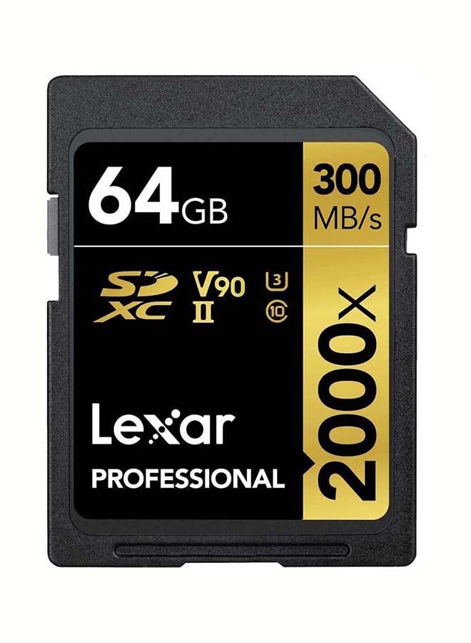 Compare Professional 2000x SDHC SDXC 64 GB at KSA Price