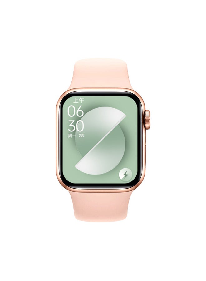 Compare Hw26+ Full Screen Series 6 Smartwatch With Space Aluminum Case Pink at KSA Price