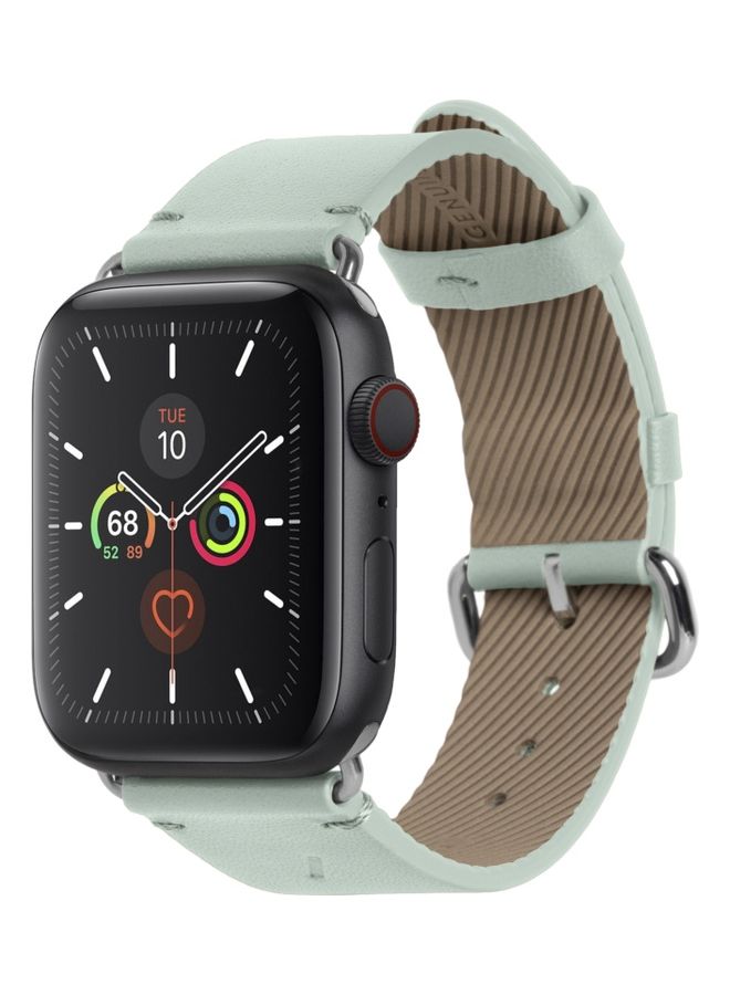 Compare Replacement Strap For Apple Watch Series 3840mm Sage at KSA Price