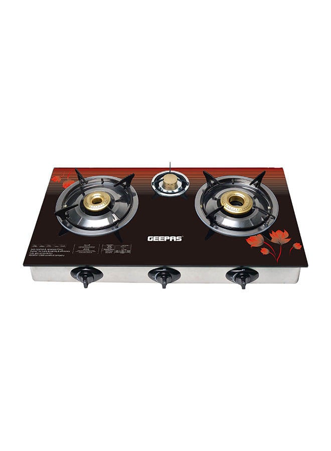 Compare 3Burner Gas Cooker Size GGC31012 Blackmulti color at KSA Price