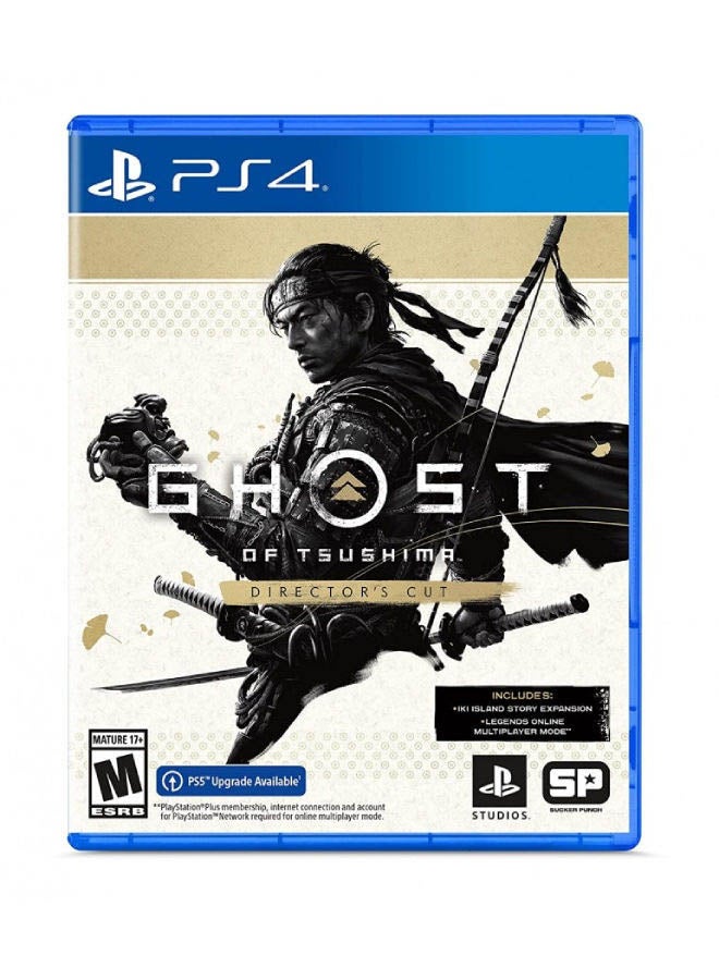 Compare PS4  Ghost of Tsushima Director Cut  Action & Shooter  PlayStation 4 PS4 at KSA Price