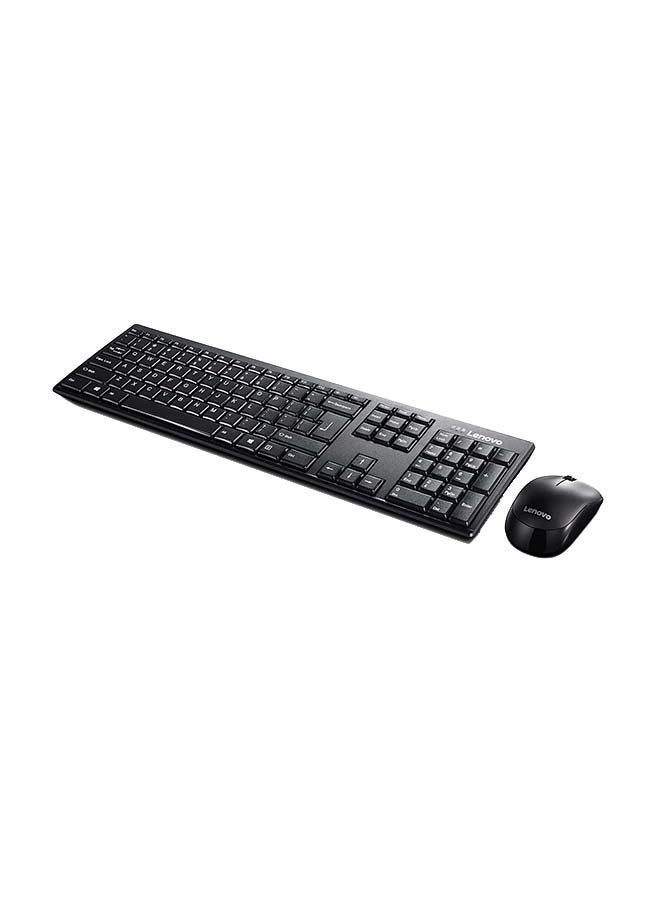 Compare 100 Wireless Combo Keyboard & Mouse  Arabic Black at KSA Price