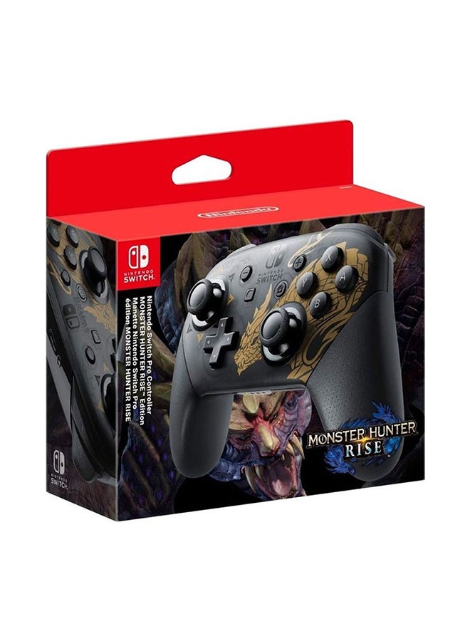 Switch Pro Controller Monster Hunter Rise Edition