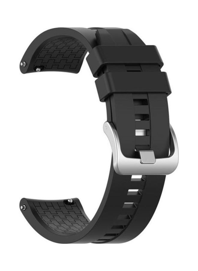 Silicone Wristband Strap For Huawei GT Black