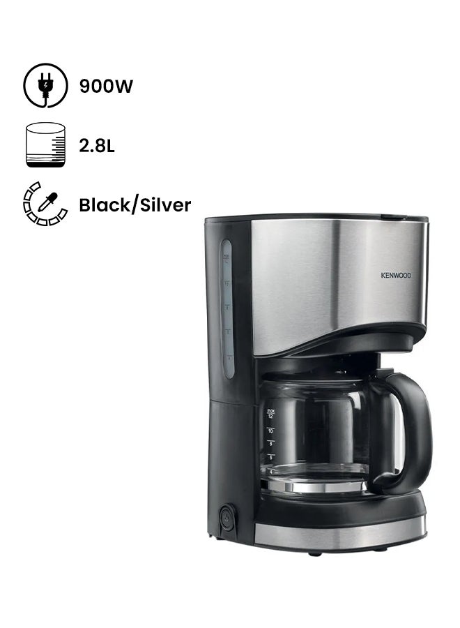 Drip Coffee Maker, 12 Cups, Auto Shut Off, ?Permanent…