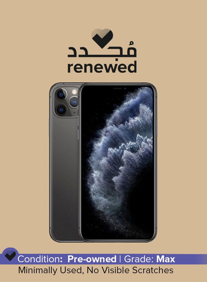 Compare Renewed  iPhone 11 Pro Max 256GB Space Gray 4G With Facetime  International Version at KSA Price