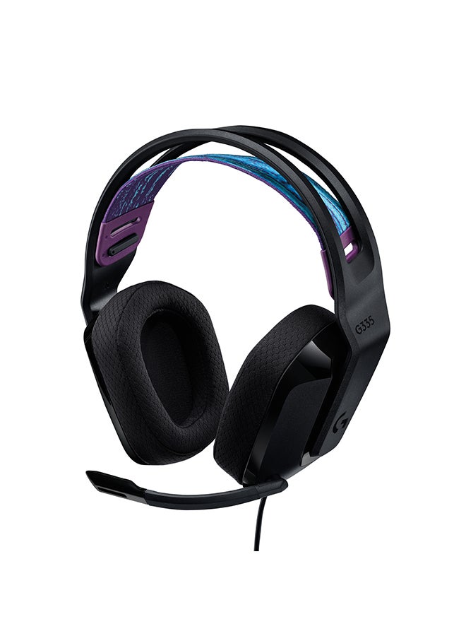 G335 Wired Gaming Headset With Flip to Mute Microphone,…