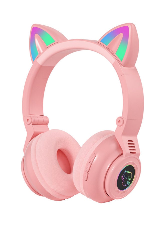 Compare Wireless Foldable Headphone Pink at KSA Price