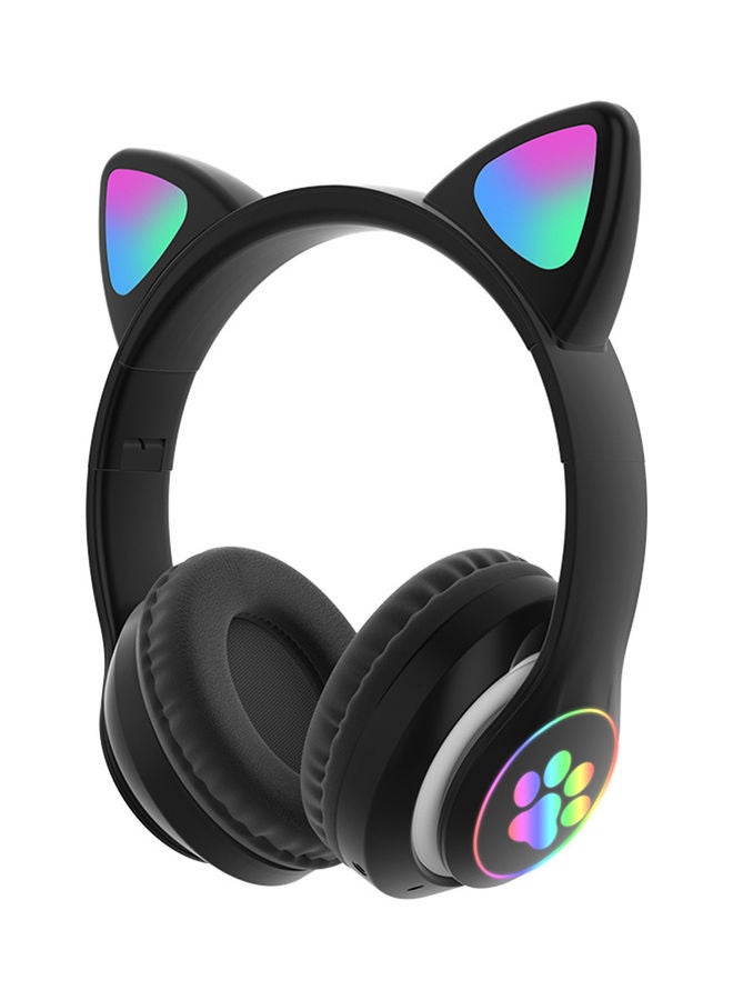 BT 5.0 Wireless Foldable Headphone Black