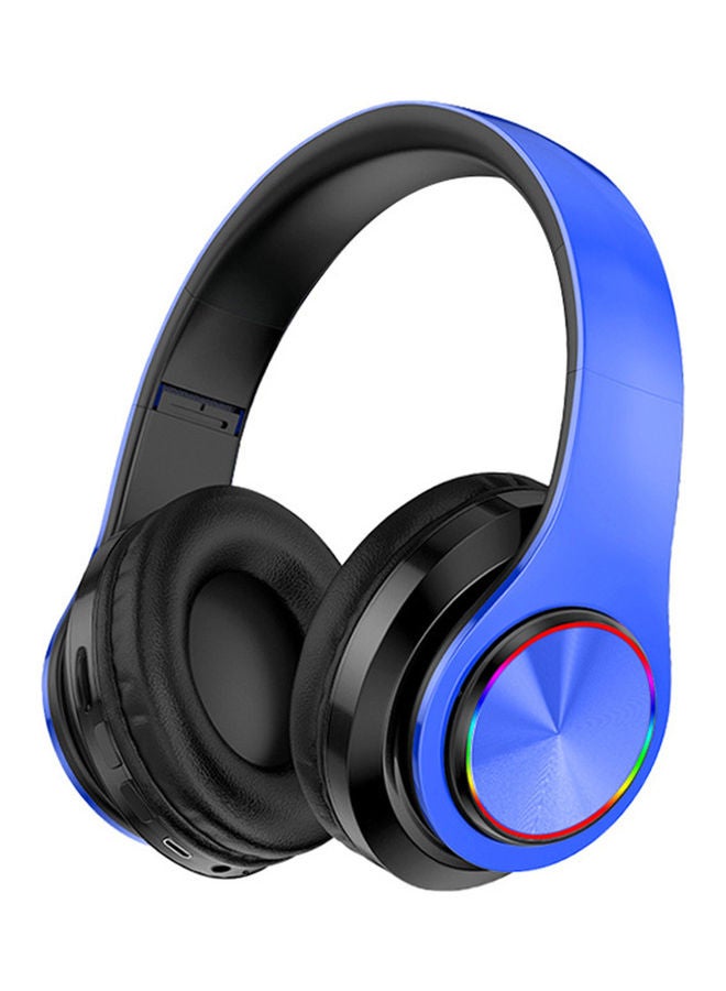 Compare BT 5.0 Wireless Foldable Headphone Blue at KSA Price