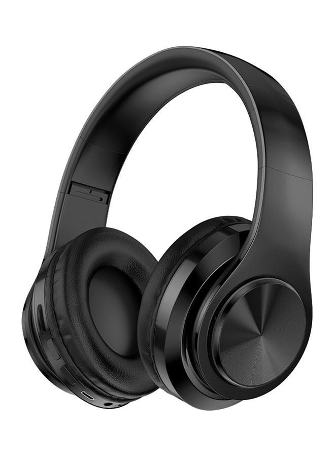 BT 5.0 Wireless Foldable Headphone Black