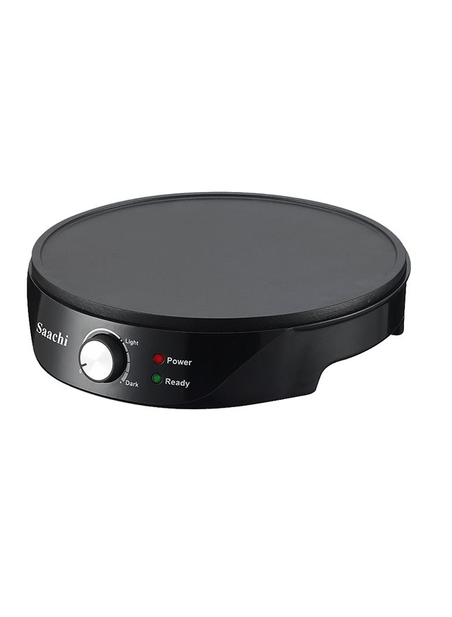 Compare Anjero  Crepe Maker with Adjustable Temperature Control, Accessories include Wooden Spreader Stick and Spatula 1000 W NLCM1863BK Black at KSA Price