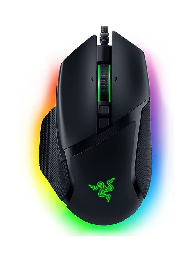 Compare Basilisk V3 Wired Gaming Mouse  26,000 DPI Focus+ Optical Sensor, 11 Programmable Hyperresponse Buttons, Customizable RGB Chroma Lighting, Ergonomic RightHanded Design, Optical Mouse Switches for Fast Click Response, Adjustable Sc at KSA Price