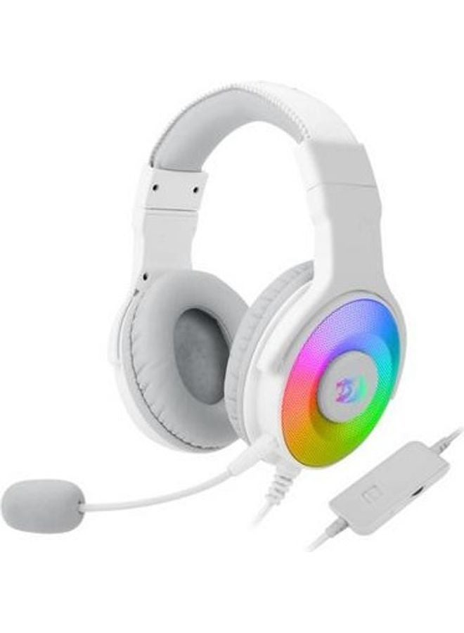 Redragon H350 Pandora White Wired Gaming Headset,…