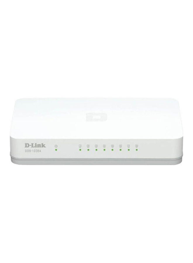 8 Port Gigabit Desktop Switch Multicolour