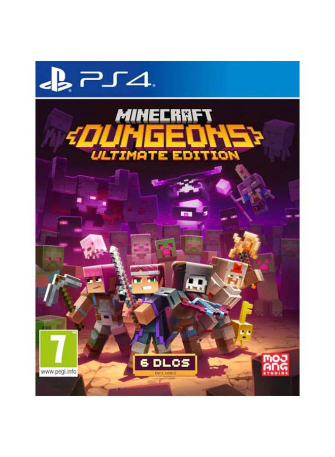 Compare Minecraft Dungeons Ultimate Edition   Intl Version  Adventure  PlayStation 4 PS4 at KSA Price