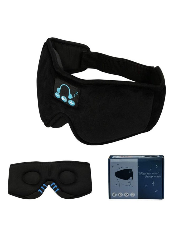 Compare Sleeping Eye Mask  With BuiltIn Bluetooth Headphones Black at KSA Price