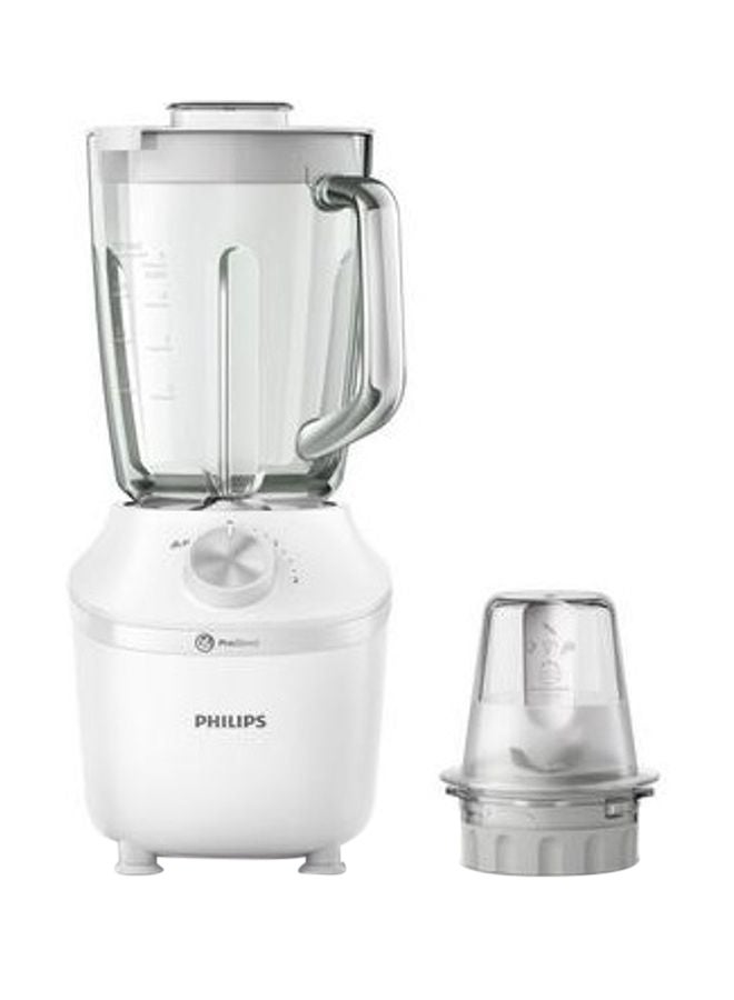 Compare Glass Jar Blender  2 Speeds + pulse, Comes with Chopper, 2 L 600 W HR229120 White at KSA Price