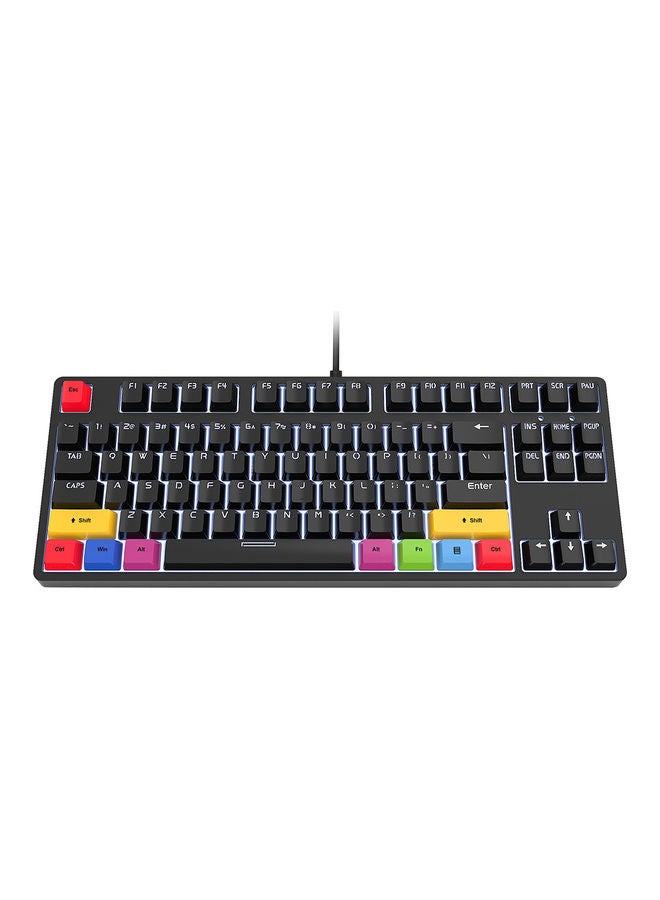 Compare Backlight Wired Mechanical Keyboard With Twocolour Injection Keycap at KSA Price