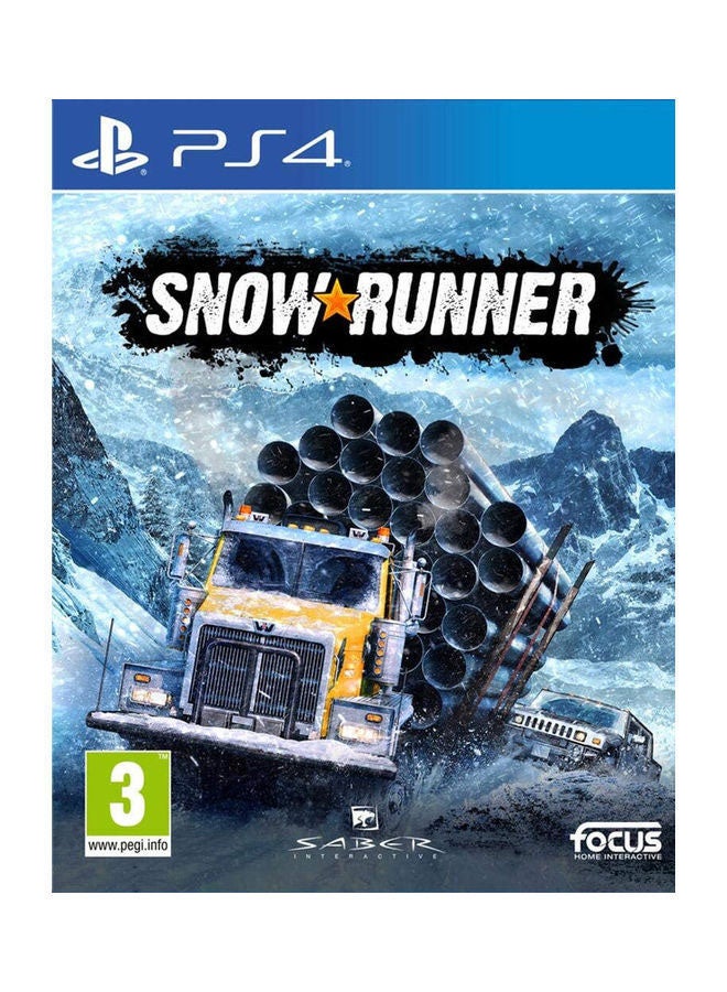 Compare Snow Runner  Intl Version  PlayStation 4 PS4 at KSA Price