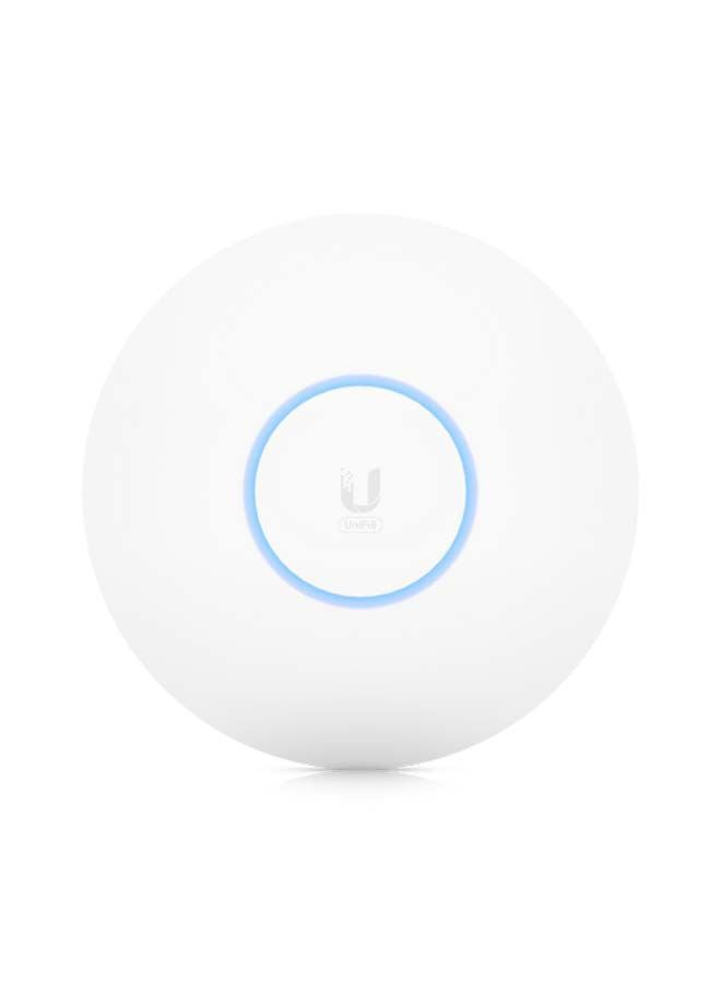 Compare UniFi U6 Pro Professional Access Point Indoor WiFi Dual Band WiFi 6 Gen 5GHz Band 4.8 Gbps, 2.4 GHz Band 573.5 Mbps Throughput Rate Up to 300 Client Plastic, SGCC Steel White at KSA Price