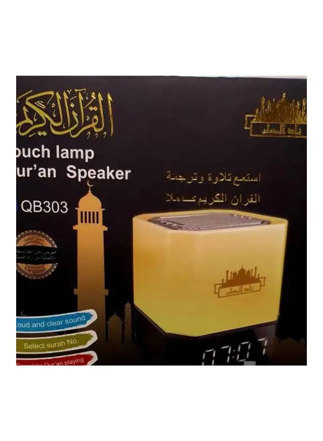Compare Intelligent BT Small Speaker 3D Arounded Portable Mini QurAn Speaker LUVQ942 QB303 White at KSA Price