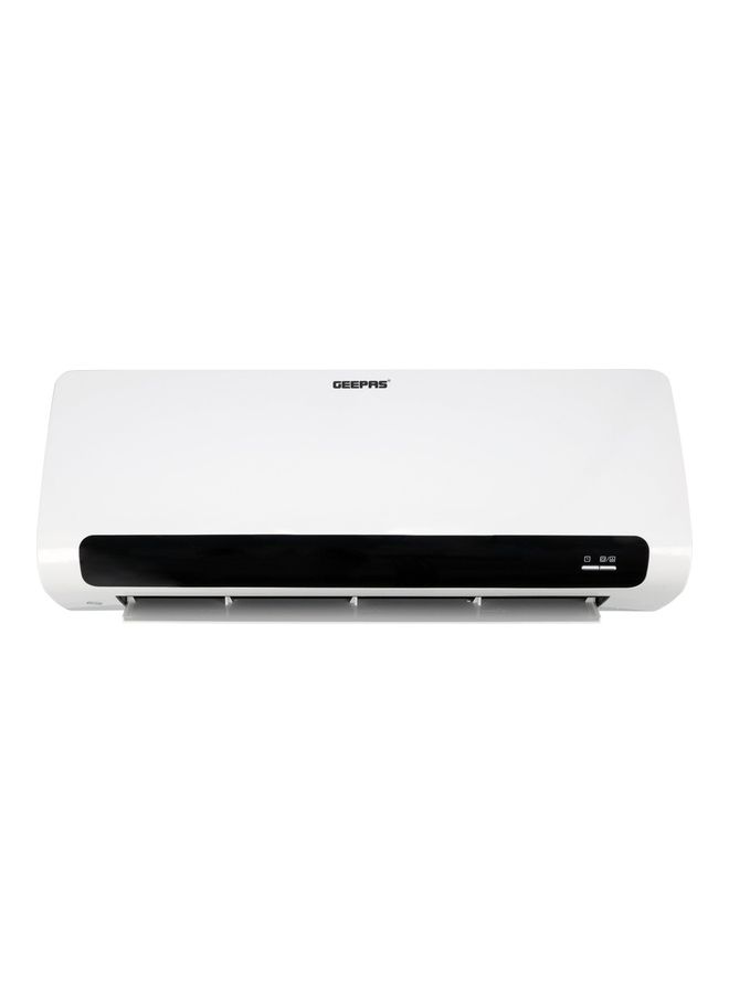 Compare PTC Ceramic Wall Heater, LED Temperature Display  7.5 Hours Timer, Remote Control 2200.0 W GWH28518 White& Black at KSA Price