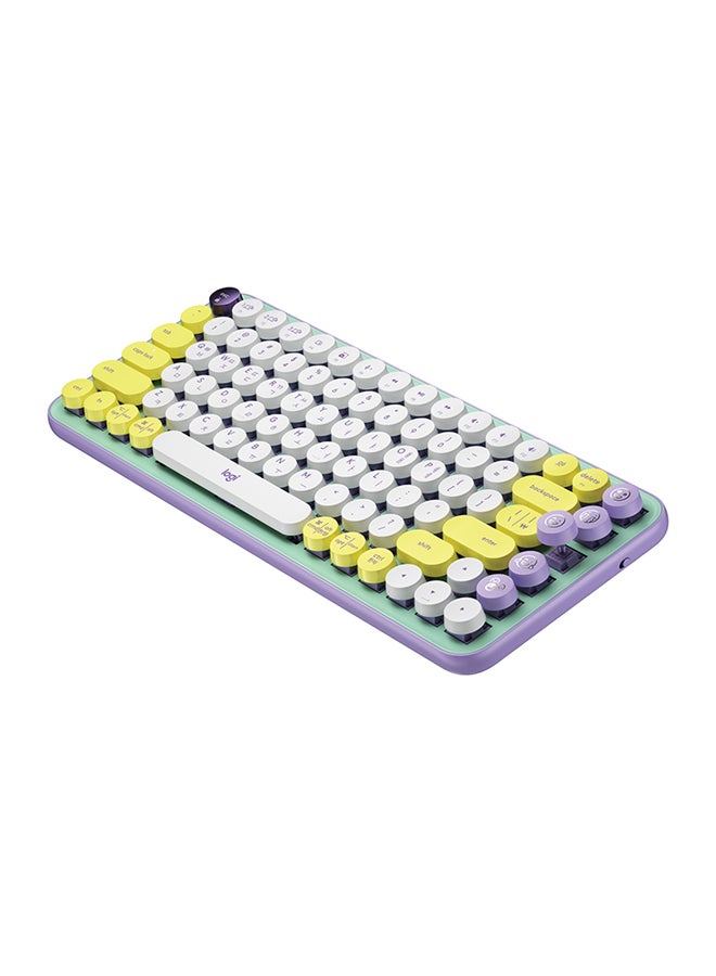 Compare POP Keys Mechanical Wireless Keyboard With Customisable Emoji Keys, Durable Compact Design, Bluetooth Or USB Connectivity, MultiDevice, OS Compatible, Arabic Layout Mint at KSA Price