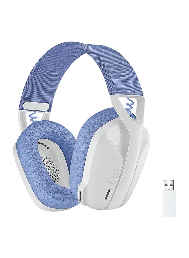 Compare G435 LIGHTSPEED and Bluetooth Wireless Gaming Headset  Lightweight OverEar Headphones, BuiltIn Mics, 18h Battery, Compatible With Dolby Atmos, PC, PS4, PS5, Mobile at KSA Price