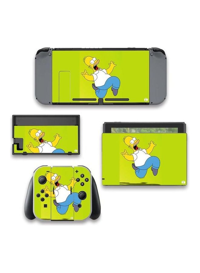 Compare Printed Nintendo Switch Sticker Animation Homer From The Simpsons By 20th Century at KSA Price