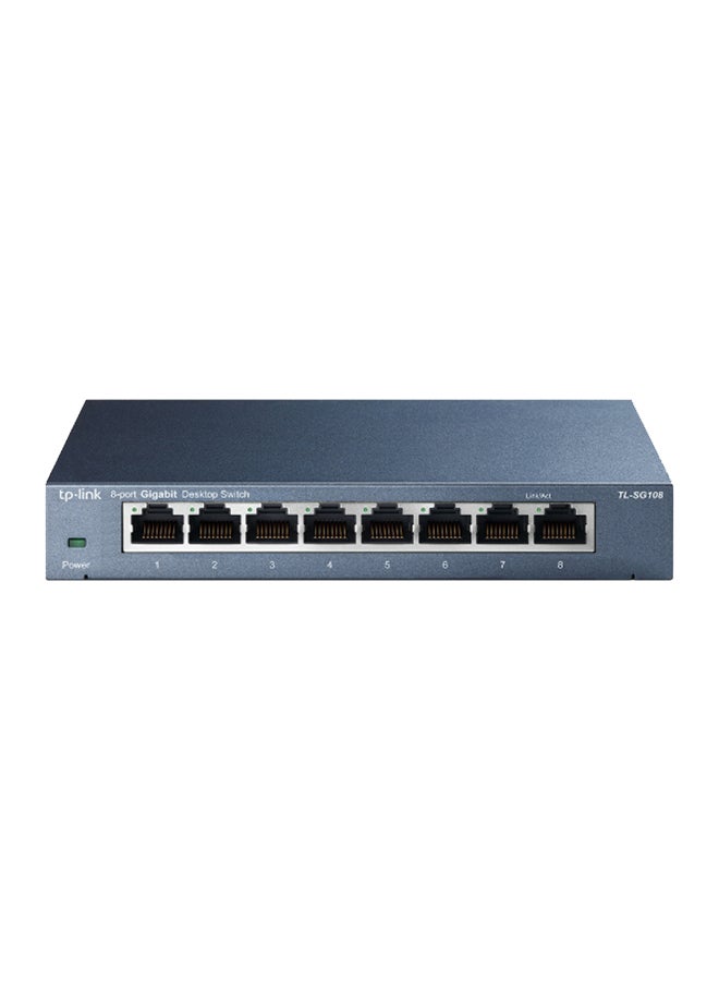 8-Port Gigabit Desktop Switch TL-SG108 Green