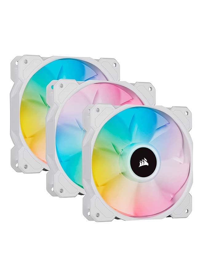 Compare SP Series, White SP120 RGB ELITE, 120mm RGB LED Fan with AirGuide, Triple Pack with Lighting Node CORE at KSA Price