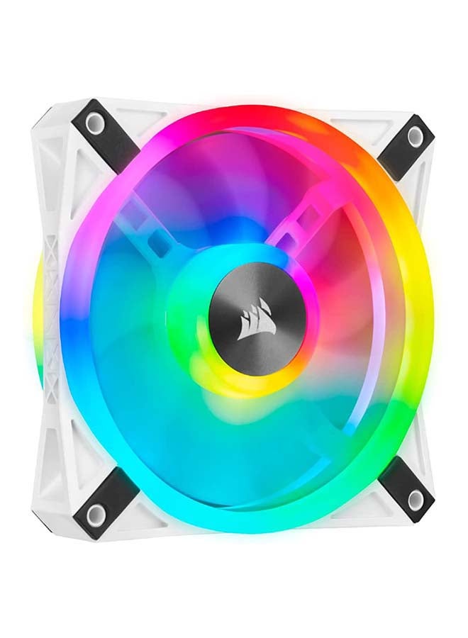 Compare CORSAIR QL Series, iCUE QL120 RGB, 1x120mm RGB LED Fan, Single Pack  White at KSA Price