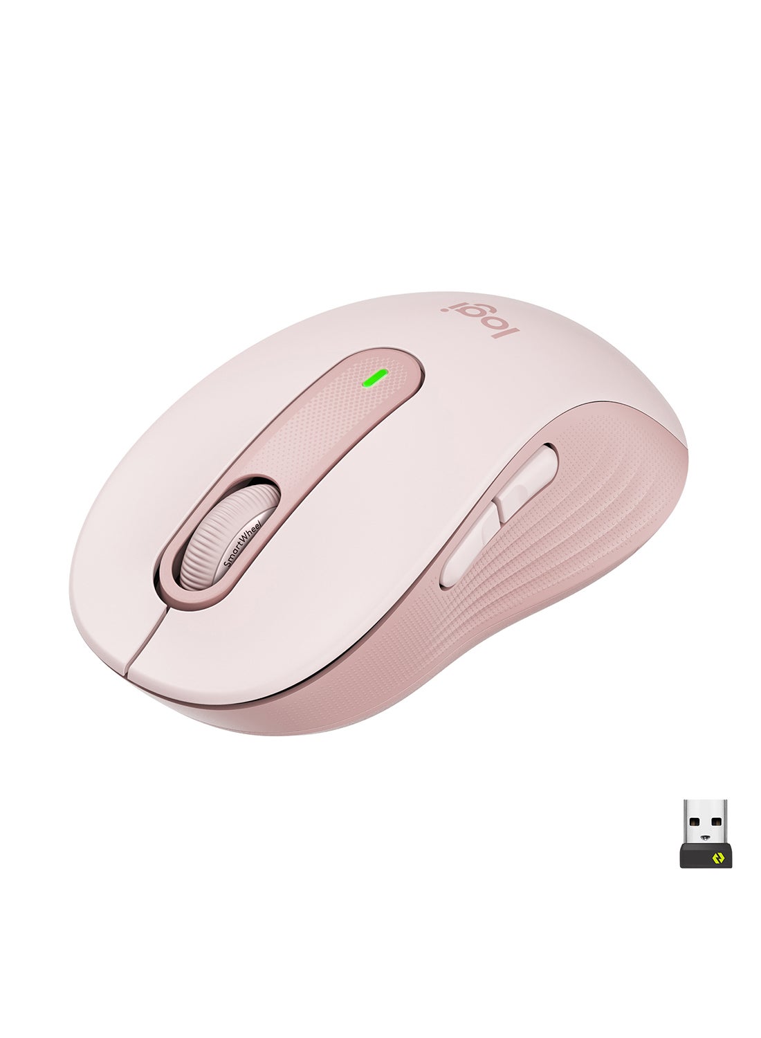 Compare Signature M650 Wireless Mouse, For Small to Medium Sized Hands, Silent Clicks, 5 Buttons, Bluetooth, MultiDevice Compatibility, 400 DPI Nominal Value, 10m Range pink at KSA Price