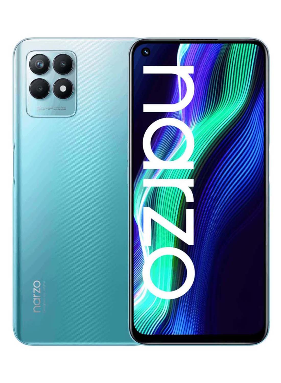 Compare Narzo 50 Dual SIM Arabic Blue 6GB 128GB 4G LTE Middle East Version at KSA Price
