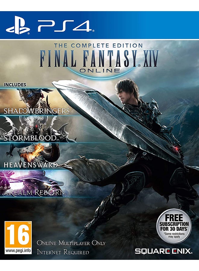 Compare Final Fantasy Xiv Online Complete Edition  playstation_4_ps4 at KSA Price