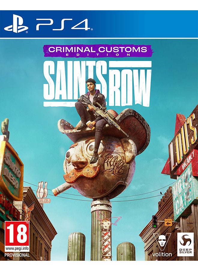 Compare Saints Row Criminal Customs Edition  PlayStation 4 PS4 at KSA Price