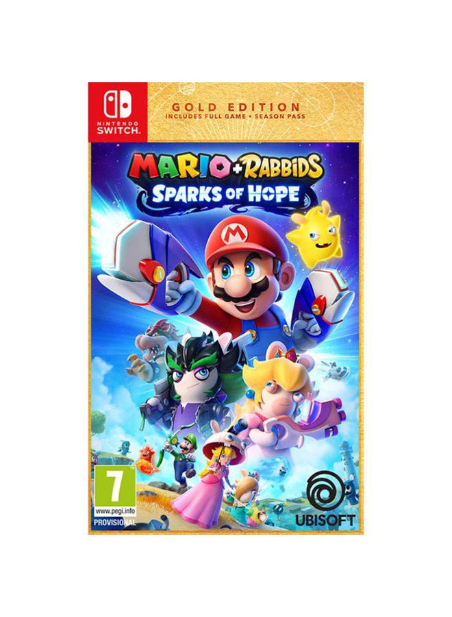 Compare Mario + Rabbids Sparks of Hope Gold Edition PAL  Adventure  Nintendo Switch at KSA Price